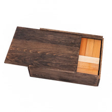 Cargar imagen en el visor de la galería, VINTAYARD Cedar Wood Tumbling Tower, Classic Game, 54 pieces and Wood Carrying Box, Indoor and Outdoor Use.