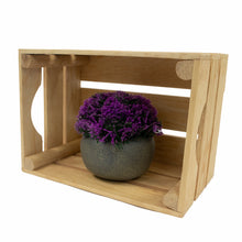 Load image into Gallery viewer, Rustic Wooden Crates SMALL - Natural (3-pack SINGLE SIZE)