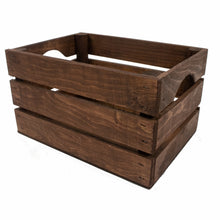 Load image into Gallery viewer, Rustic Wooden Crates SMALL - Natural (3-pack SINGLE SIZE)
