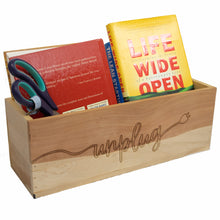 Load image into Gallery viewer, Cedar Rectangular Organizer Customized 15 inches
